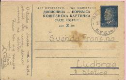 Carte Postale - Bednja - Ludbreg, 1951., Yugoslavia - Brieven En Documenten