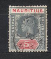 R667 - MAURITIUS , Giorgio V  : Fil CA Corsiva Gibbons N. 227a DIE I - Mauritius (...-1967)