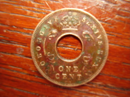 BRITISH EAST AFRICA USED ONE CENT COIN BRONZE Of 1952 KN. - Oost-Afrika & Protectoraat Van Uganda