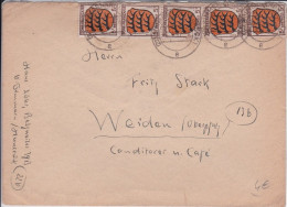 ZOF -  1947 -   ENVELOPPE  De SIMMERN-HUNSRÜCK à WEIDEN - Emissions Générales