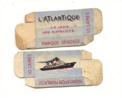 CARTON DE LAME DES MATELOTS L ATLANTIQUE - Other & Unclassified