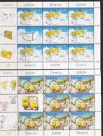 2008 Slovenija / Slowenien Mi. 682-3 ** MNH Sheet Europa : Der Brief - 2008