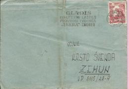 Letter - Gladis Polish /  Iskra - Factory Of Chemical Products, Zagreb, 1957., Yugoslavia (military Post) - Covers & Documents