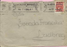 Letter - Investing Money In Savings, Zagreb-Ludbreg, 1951., Yugoslavia - Brieven En Documenten