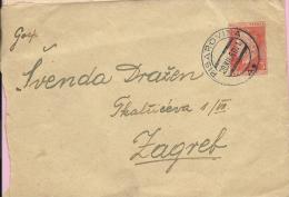 Letter - Pisarovina, 1950., Yugoslavia - Briefe U. Dokumente