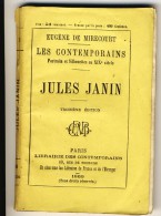 JULES JANIN  - Les Contemporains Par  Eugène De Mirecourt .Avec  Portrait  -  Edt Librairie Des Contemporains. - Biographie