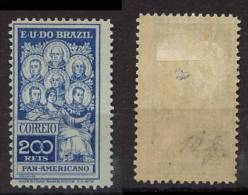 Brazil Brasilien Mi# 179 * PANAMERICANO 1909 - Neufs