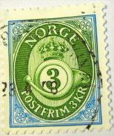 Norway 1992 Posthorn 1kr - Used - Used Stamps