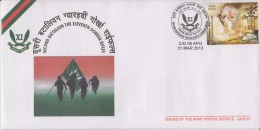 India  2013  Second Battalion The Eleventh Gorkha Rifles  56APO  Special Cover  # 50146 - Brieven En Documenten