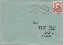 Letter - Zagreb-Zemun, 6.12.1956., Yugoslavia (military Post - V.P. 8115/29 ) - Lettres & Documents