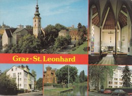 ZS44025 St Leonhard Kirche  Graz    2 Scans - Graz