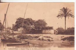 84-Egitto-Egypte-Alexandria-Tipi,costumi,abitazioni-villagi-Types,costumes,housing-maisons-campament-barche-nouveau-new - Alexandria