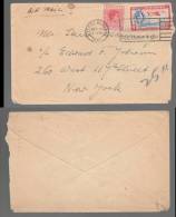 Bahamas 1941 Airmail Cover To USA - 1859-1963 Crown Colony