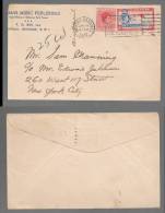 Bahamas 1942 Airmail Cover To USA - 1859-1963 Crown Colony