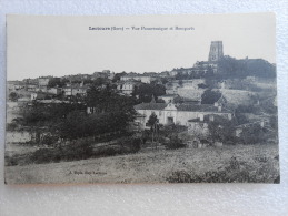 CPA 32  Gers LECTOURE - Vue Panoramique Du Village Et Les Remparts  - Vers Condom  - écrite En 1923 - Lectoure