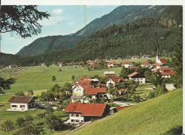 GERMANY 1972 - POSTCARD BAYERN - OBERWOSSEN /CHIEMGAU ADDR TO SWITZERLAND W 1 ST OF 25 PF  POSTM OBERWOSSEN JUN 3,1972 R - Chiemgauer Alpen