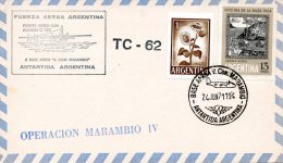 ARGENTINE. Enveloppe Polaire De 1971. Opération Marambio IV. - Spedizioni Antartiche