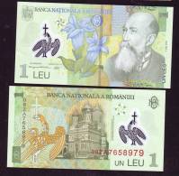 1 Leu 2005 1 UNC Polymer Plastic Note Romania - Roemenië