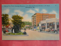 Birmingham,AL--View At Five Points--cancel 1945--PJ 175 - Andere & Zonder Classificatie