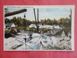 Birmingham,AL--White Marble Quarry--not Mailed--PJ 175 - Andere & Zonder Classificatie