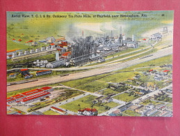 Birmingham,AL--Aerial View T.C.I. And Ry. Company Tin Plate Mills--not Mailed--PJ 175 - Andere & Zonder Classificatie