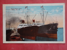 Mobile,AL--Typical WHarf Scene--cancel 1928--PJ 176 - Altri & Non Classificati