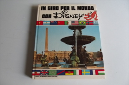 Lib196 In Giro Per Il Mondo Con Disney, Vol. N.2 Europa, Mondadori Editore, 1976 - Prima Edizione, Paperino, Topolino - Erstauflagen