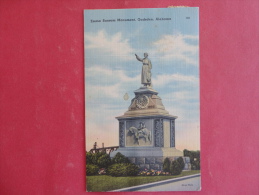 Gadsden,AL--Emma Sansom Monument--cancel 1945--PJ 179 - Otros & Sin Clasificación