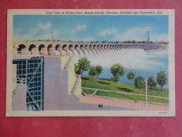 Tuscumbia,AL--East View Of Wilson Dam--not Mailed--PJ 180 - Other & Unclassified