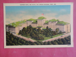 Hot Springs,AR--Eastman Hotel And Baths--not Mailed--PJ 181 - Autres & Non Classés