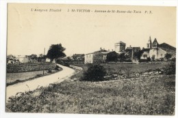 ST-VICTOR. - Avenue De St-Rome -du-Tarn. - Saint Victor