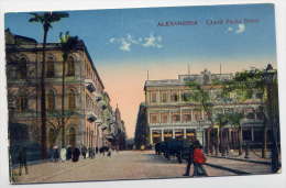 Egypte--ALEXANDRIE--Cherif  Pacha Street (animée)  Série  650 éd The Cairo Post Card Trust--Belle Carte - Alexandria