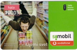 Slovenia Mobile GSM Recharge Card  2007. Vodafone - Slovenia