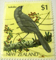 New Zealand 1985 Bird Kokako $1 - Used - Oblitérés