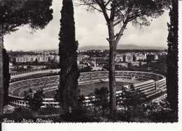 Roma - Stadio Olimpico - Formato Grande - Viaggiata 1957 - Stades & Structures Sportives
