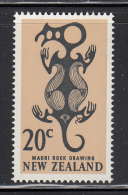 New Zealand MNH Scott #396 20c Maori Rock Drawing - Ungebraucht