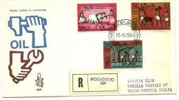 1969 - Somalia 107/09 O.I.L. FDC     12/78M - ILO