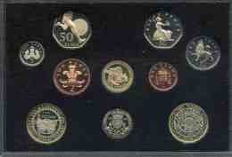 Grande-Bretagne Great Britain Coffret Officiel Proof BE PP 1 Penny à 2 Livres 2004 Locomotive KM PSD138 - Mint Sets & Proof Sets