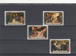 Burundi Nº Michel 1308B Al 1311B - Unused Stamps