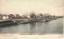 Villeneuve-la-Garenne - Quai D´Argenteuil  (colorisée) - Villeneuve La Garenne