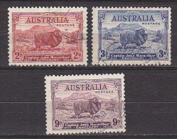 PGL BJ0827 - AUSTRALIE AUSTRALIA Yv N°97/99 - Usados
