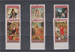 BURUNDI USED COB 461/63 & PA 188/90 TABLEAUX - Usados