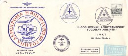 YOUGOSLAVIE-JUGOSLOVENSKI AEROTRANSPORT-YUGOSLAV AIRLINES. - Poste Aérienne