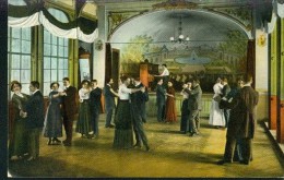 Motiv Tanz Danse Dance Ballsaal Ballroom Klavier Piano Um 1910 - Tanz