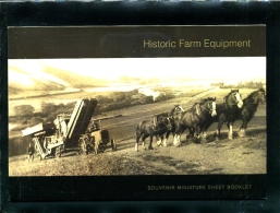 NEW ZEALAND - 2004  HISTORIC  FARM EQUIPMENT  PRESTIGE  BOOKLET  MINT NH - Postzegelboekjes