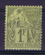 Colonies Franc. General: Yv 59 MH/* - Alphee Dubois