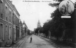 72 Sarthe -  Marolles-les-Braults -rue Dangeul (costumes En Médiaillon - Marolles-les-Braults