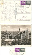 AK 78343 Hamburg - Karl - Muck - Platz Mit Blick Auf Die Stadt 17. 22. 43 - 13 HAMBURG 1 P Werbestempel Nach Wien - Mitte