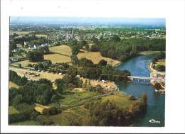 GUENROUËT. - Vue Panoramique Aérienne. Le Camping St-Clair. - Guenrouet