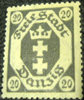 Danzig 1921 20pf - Mint - Mint